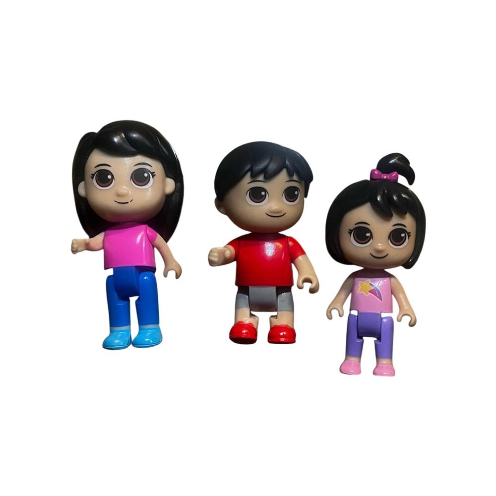 3 Ryan's World Mini Figures Mom Ryan‎ Kate Lot